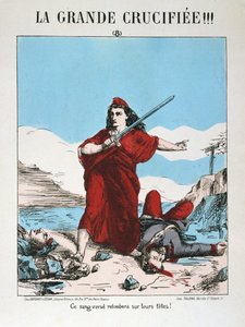 Alegoria republikańskiej Francji, 1871. autorstwa E. Courtaux