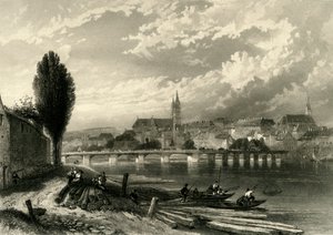 "Bazylea", ok. 1872 r. autorstwa E I Roberts