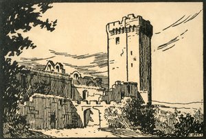 „Abbaye De Montmajour – Stare Opactwo Montmajour”, ok. 1920 r.