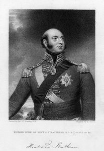 Książę Edward August 1767-1820, książę Kentu i Strathearn, XIX wiek.