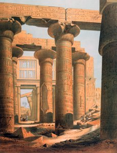 „Sala w Karnaku”, Egipt, XIX w.