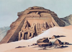 „Świątynia Abu Simbel”, 1842-1845