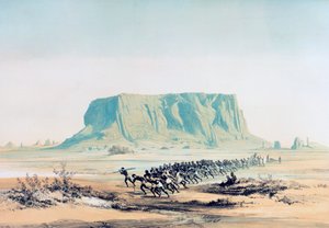 „Widok na górę Barkal”, Sudan, 1842-1845