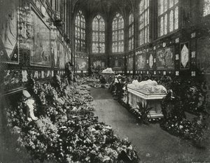 Pogrzeb J.Ś. Książę Clarence, styczeń 1892, c1897