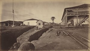 Akajutla, 1877. autorstwa Eadweard Muybridge