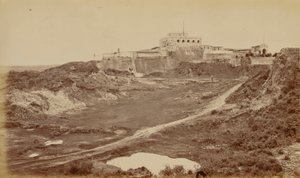 Zamek San José, Gwatemala autorstwa Eadweard Muybridge