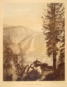 Upadki Yosemite autorstwa Eadweard Muybridge