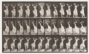Płyta 190. Taniec (Nautch) autorstwa Eadweard Muybridge