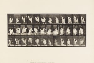 Talerz 193. Taniec (fantazyjny) autorstwa Eadweard Muybridge