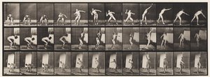 Płyta 310. Oddanie strzału, 1885 autorstwa Eadweard Muybridge
