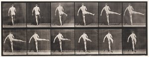 Tablica 369. Pierwsza akcja baletowa autorstwa Eadweard Muybridge