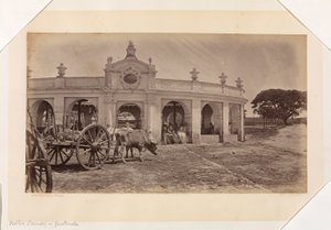 Pralnia publiczna, Gwatemala autorstwa Eadweard Muybridge