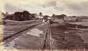 The Walls, Panama autorstwa Eadweard Muybridge