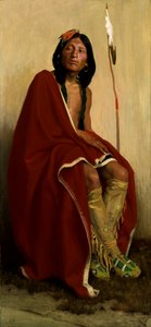 Łosi-stopa plemienia Taos, 1909.