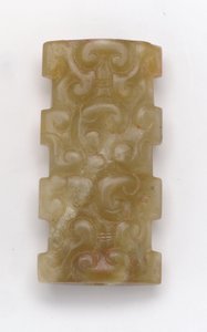 Prostokątna zawieszka autorstwa Eastern Zhou Dynasty Chinese School
