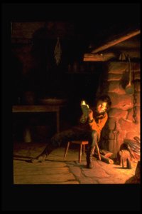 Dzieciństwo Lincolna autorstwa Eastman Johnson