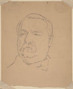 Grover Cleveland [awers] autorstwa Eastman Johnson