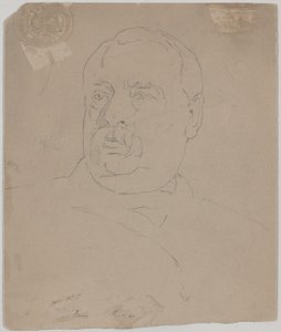 Grover Cleveland [verso] autorstwa Eastman Johnson