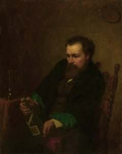 Autoportret, 1863. autorstwa Eastman Johnson