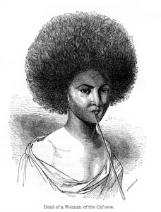 Głowa kobiety z Cafusos, 1848.