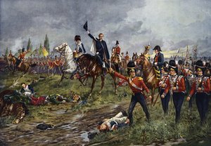 Cała linia posuwa się naprzód, bitwa pod Waterloo