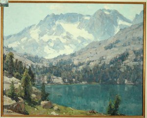 Sierra Lake (olej na płótnie) autorstwa Edgar Alwin Payne