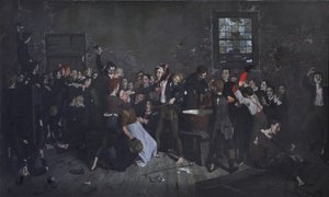 Dotheboys Hall rozpada się na zawsze, 1862-1922 autorstwa Edgar Bundy