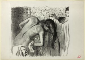 Po kąpieli (wersja duża) autorstwa Edgar Degas