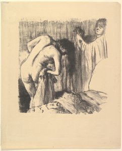 Po kąpieli III, 1891-92. autorstwa Edgar Degas