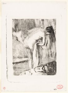 Po kąpieli II autorstwa Edgar Degas