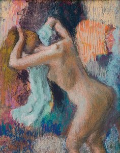 Po kąpieli Kobieta susząca się; Apres le bain, femme s