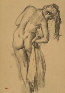 Po kąpieli, ok. 1891-92 autorstwa Edgar Degas
