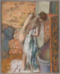Po kąpieli autorstwa Edgar Degas