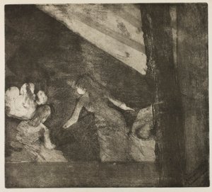 W Café des Ambassadeurs autorstwa Edgar Degas