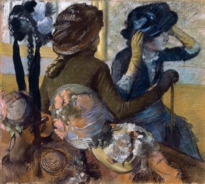 U Milliners, 1882 autorstwa Edgar Degas