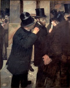 Na Giełdzie autorstwa Edgar Degas