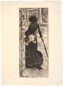 W Luwrze: Malarstwo (Mary Cassatt) autorstwa Edgar Degas