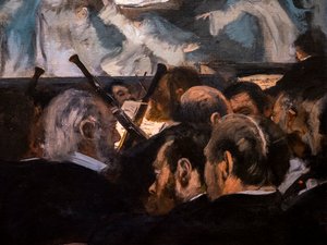 Balet Roberta Diabła (detal). 1876. Olej na płótnie. autorstwa Edgar Degas