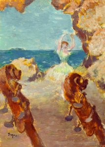 Teatr Baletowy autorstwa Edgar Degas