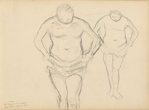 Kopie Kąpiących się Cézanne