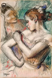 Tancerz, 1896 autorstwa Edgar Degas