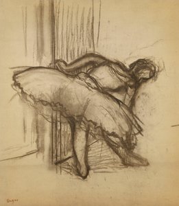 tańczyć; Tancerz, autorstwa Edgar Degas