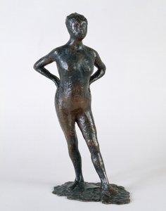 Tancerka w stanie spoczynku, 1892-95 (brąz)