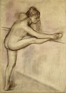 Tancerka w barze autorstwa Edgar Degas