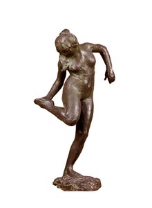 „Tancerka patrząca na podeszwę prawej stopy”, ok. 1890 r. autorstwa Edgar Degas