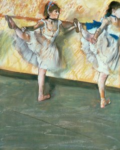 Tancerze w barze, ok. 1877-79 autorstwa Edgar Degas