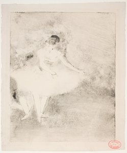 Taniec na scenie autorstwa Edgar Degas