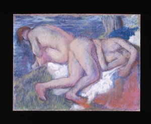 Dwie kobiety w kąpieli Dwie kobiety w kąpieli 1895. autorstwa Edgar Degas