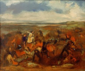 Bitwa pod Poitiers autorstwa Edgar Degas