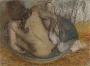 Kobieta w wannie autorstwa Edgar Degas